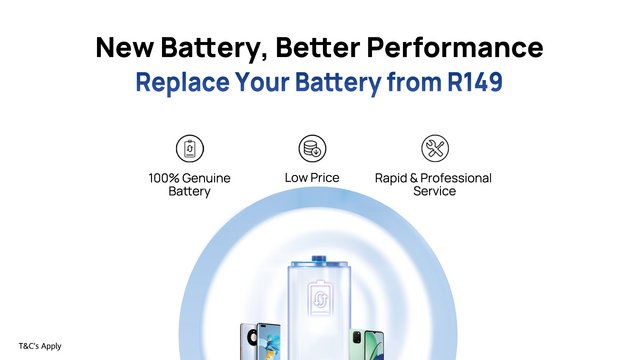 Huawei launches battery replacement campaign in South Africa