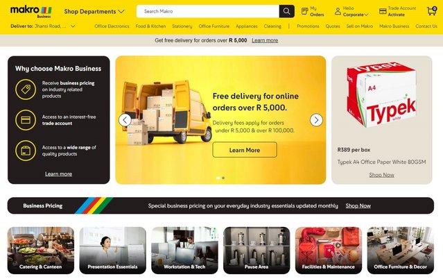 Makro introduces cutting-edge online marketplace for South African businesses