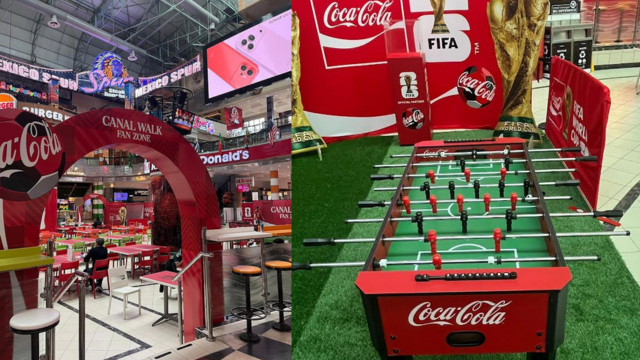 Canal Walk Soccer Fan Zone - You bring the gees, we’ll bring the big screen