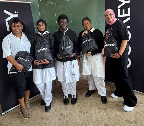 Jockey South Africa tackles period poverty with menstrual health awareness initiative