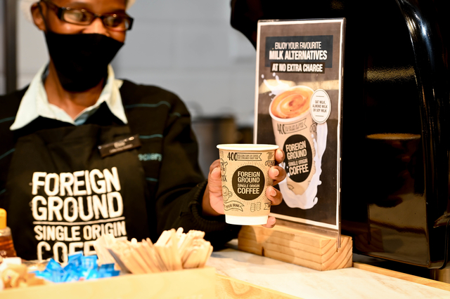 Checkers now offers free milk alternatives at in-store cafes