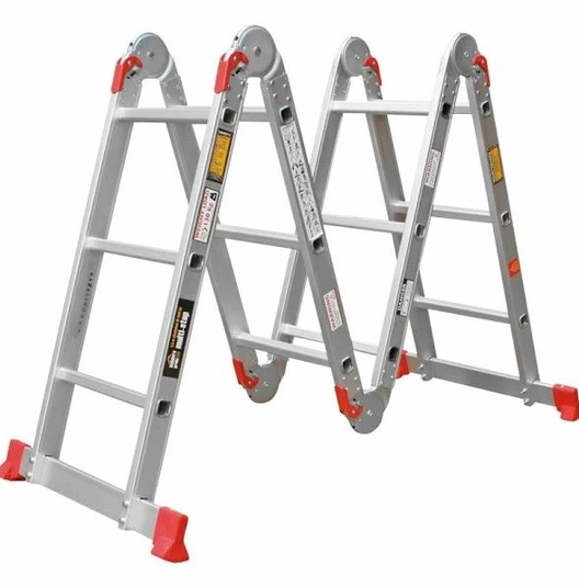 Makro and Game recall Mainstay and Terra Firma multi-hinge aluminium ladders