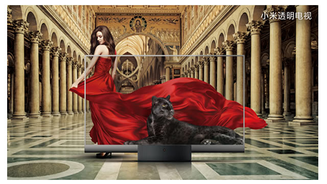 Xiaomi launches new transparent OLED TV