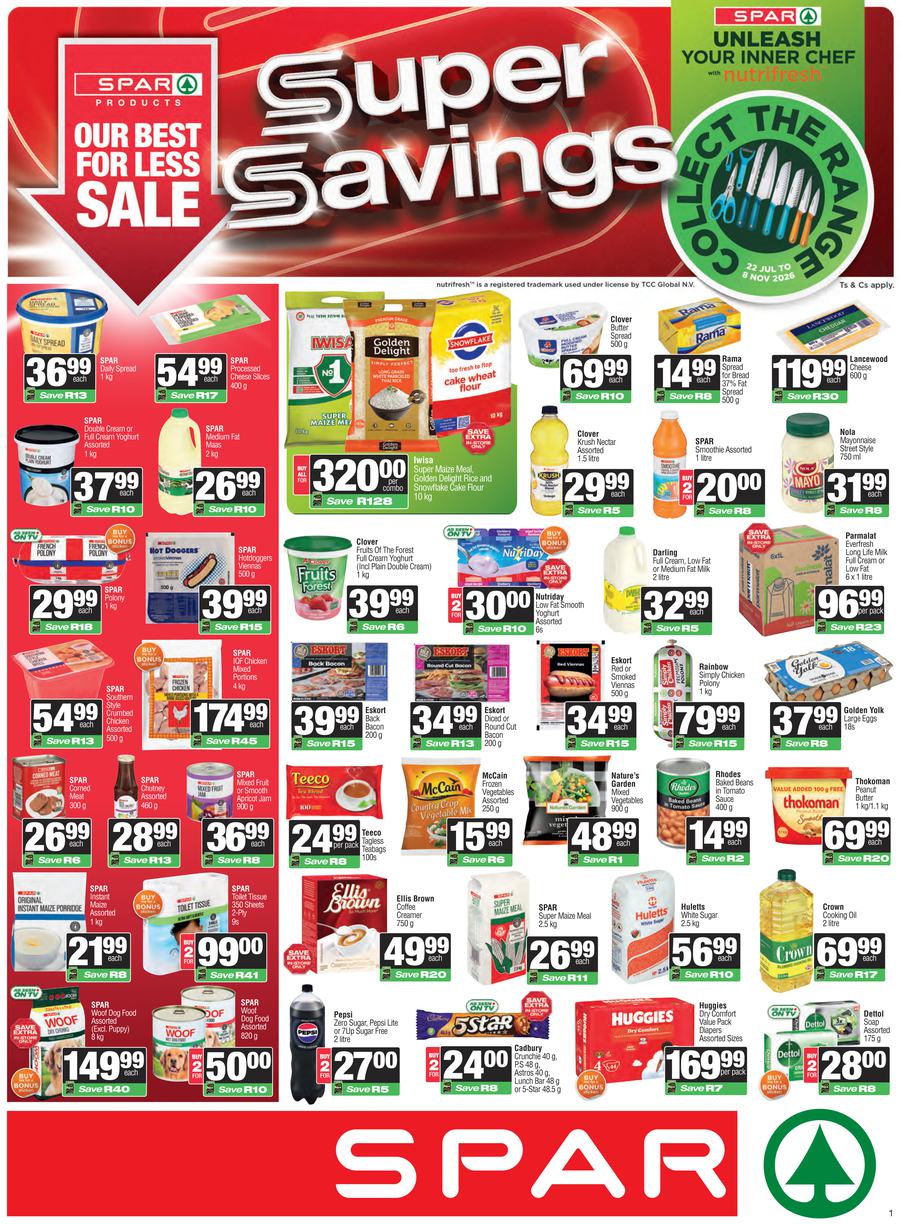 SPAR & SUPERSPAR Western Cape : Super Savings (11 August - 23 August 2026)