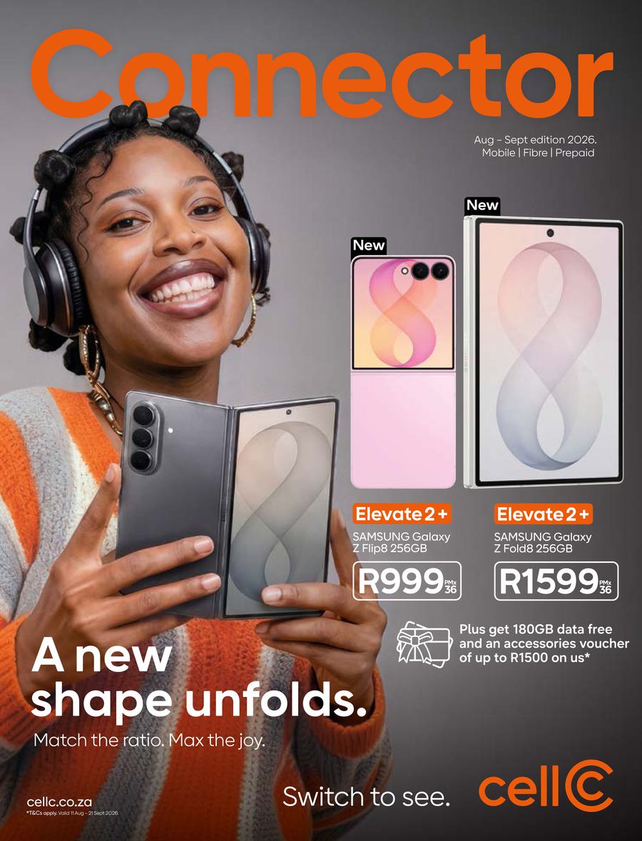 Cell C : Connector (11 August - 21 September 2026)