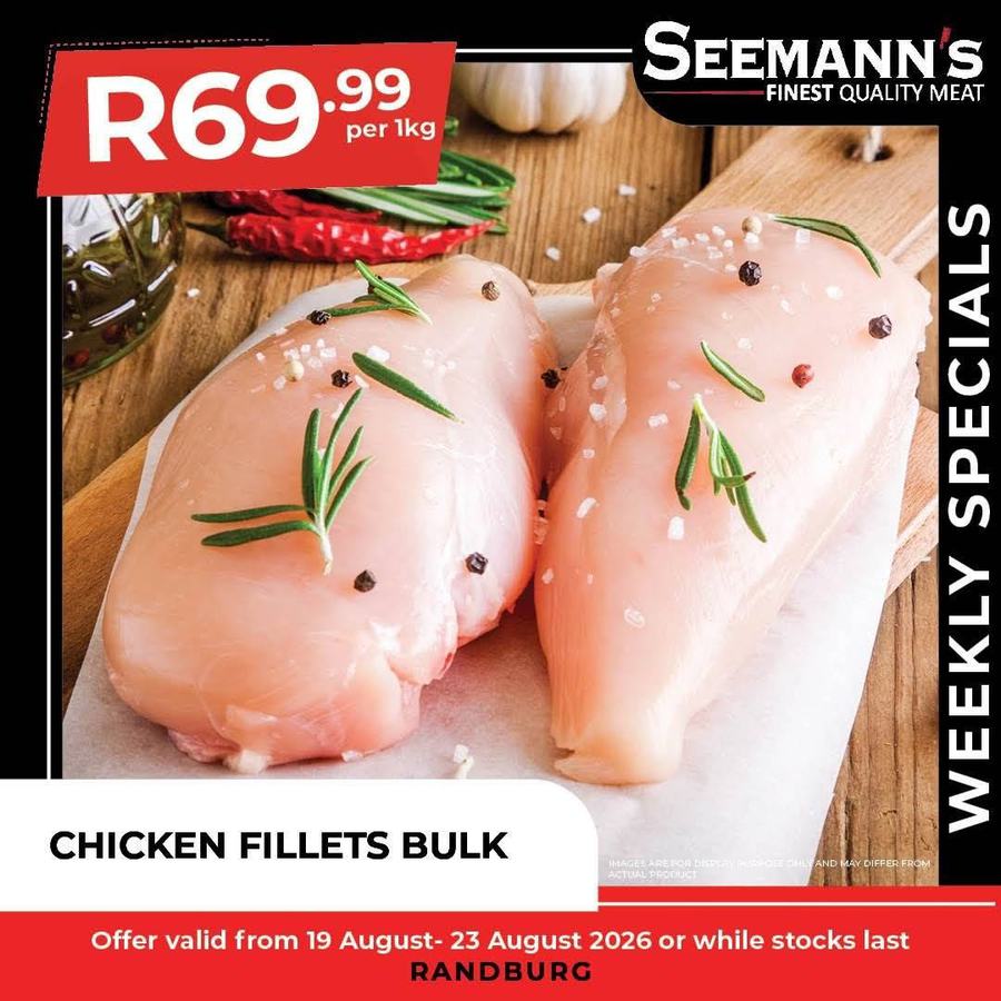 Seemann's Deli : Weekly Specials (19 August - 23 August 2026 While Stocks Last)