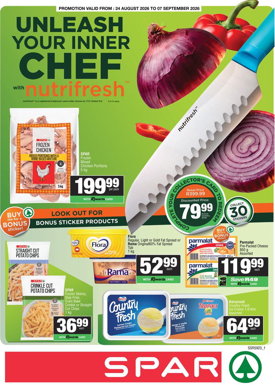 SPAR & SUPERSPAR Inland (South Rand) : Unleash Your Inner Chef (24 August - 07 September 2026)