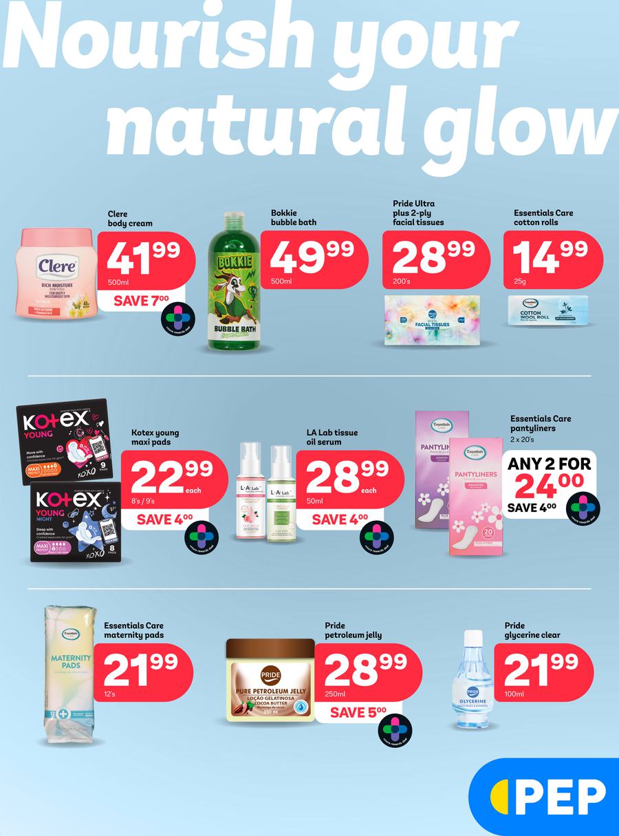 PEP : Nourish Your Natural Glow (26 August - 10 September 2026)