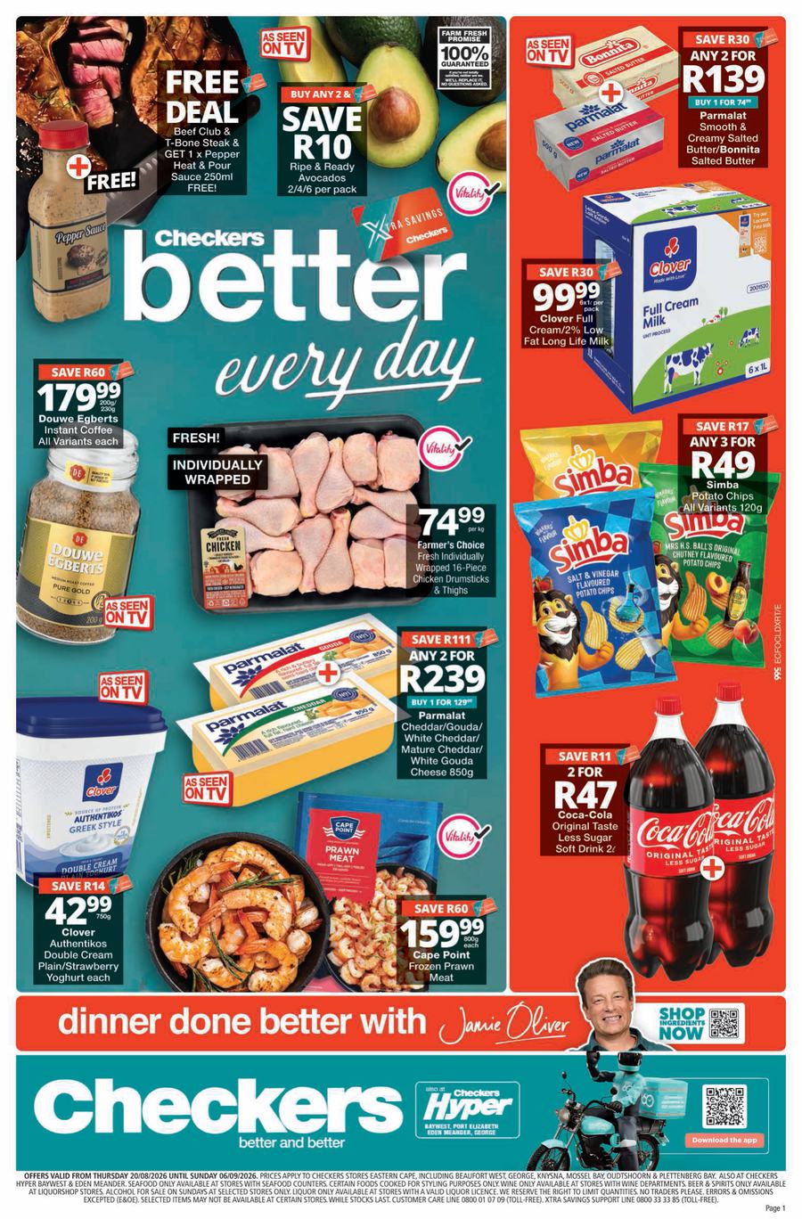 Checkers Eastern Cape : Better Every Day (20 August - 06 September 2026)
