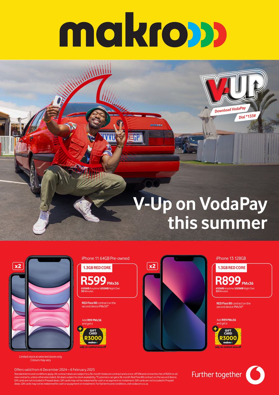 Makro : Vodacom (6 December 2024 - 6 February 2025) - Page 1