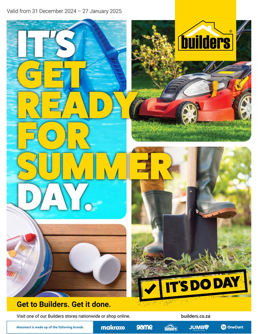 Builders : It's Get Ready For Summer Day (31 December - 27 January 2025) - Page 1