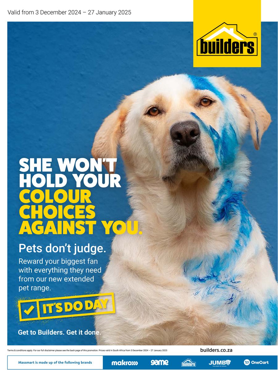 Builders : Pets (03 December - 27 January 2025) - Page 1