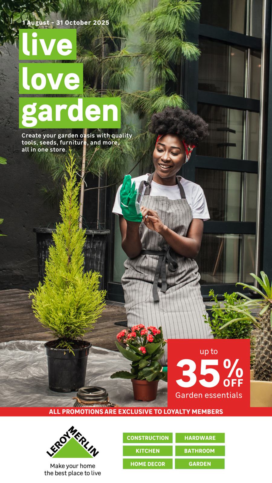 Leroy Merlin : Live Love Garden (01 August - 31 October 2025) - Page 1