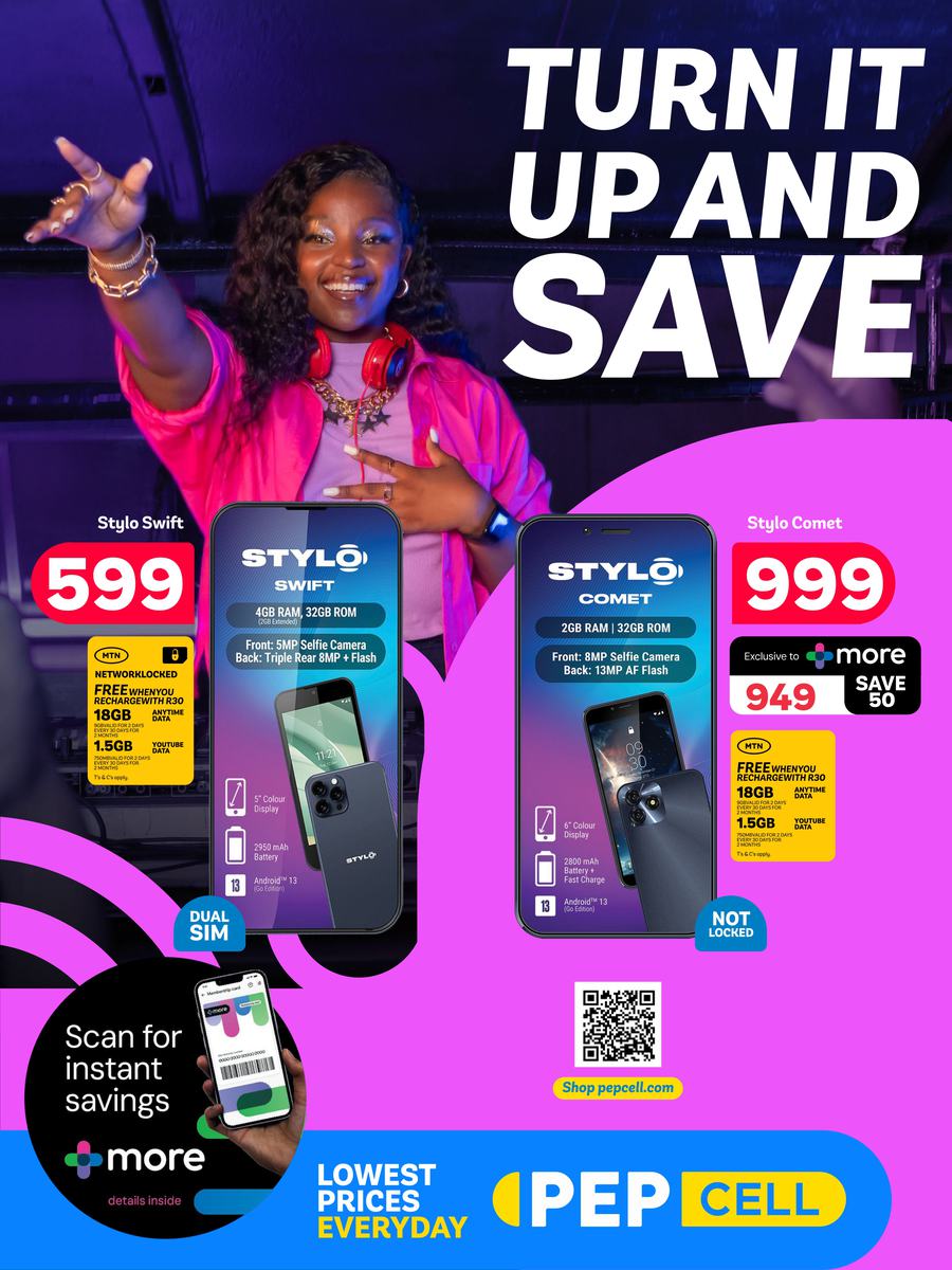 PEP Cell : Turn It Up And Save (26 July - 27 August 2024) - Page 1