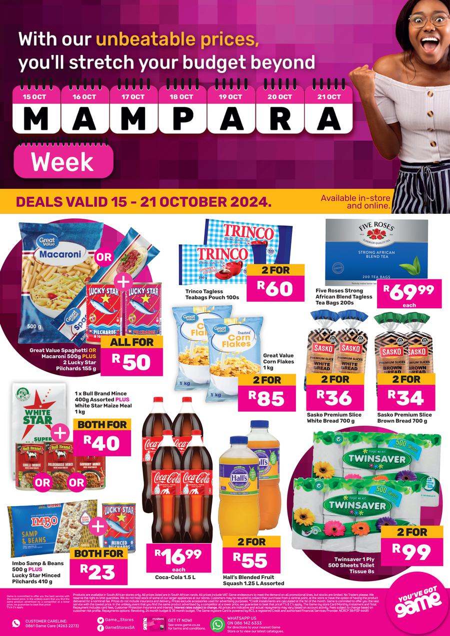 Game : Mampara Week (15 October - 21 October 2024) - Page 1