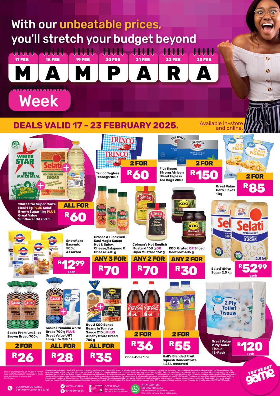 Game : Mampara Week (17 February - 23 February 2025) - Page 1