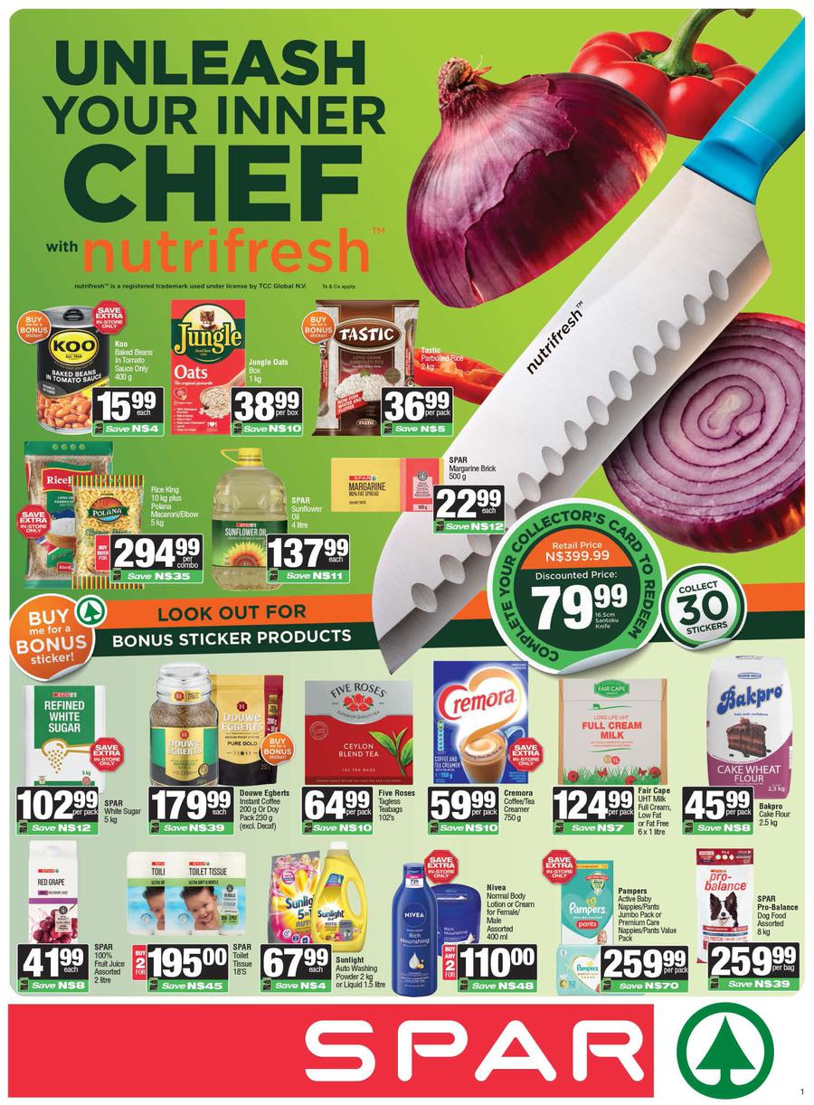 SPAR & SUPERSPAR Namibia : Unleash Your Inner Chef (24 August - 07 September 2026)