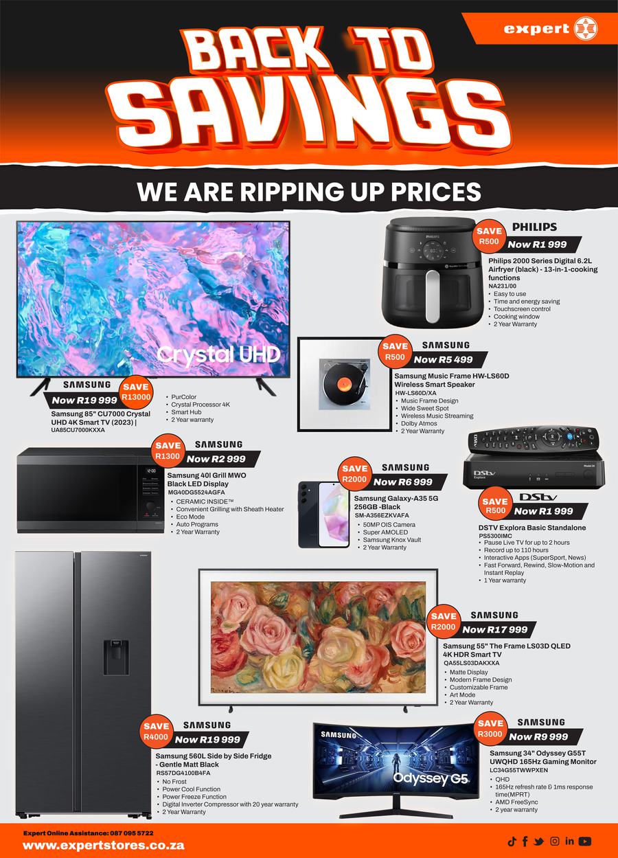 Expert Stores : Back To Savings (24 January - 09 February 2025) - Page 1