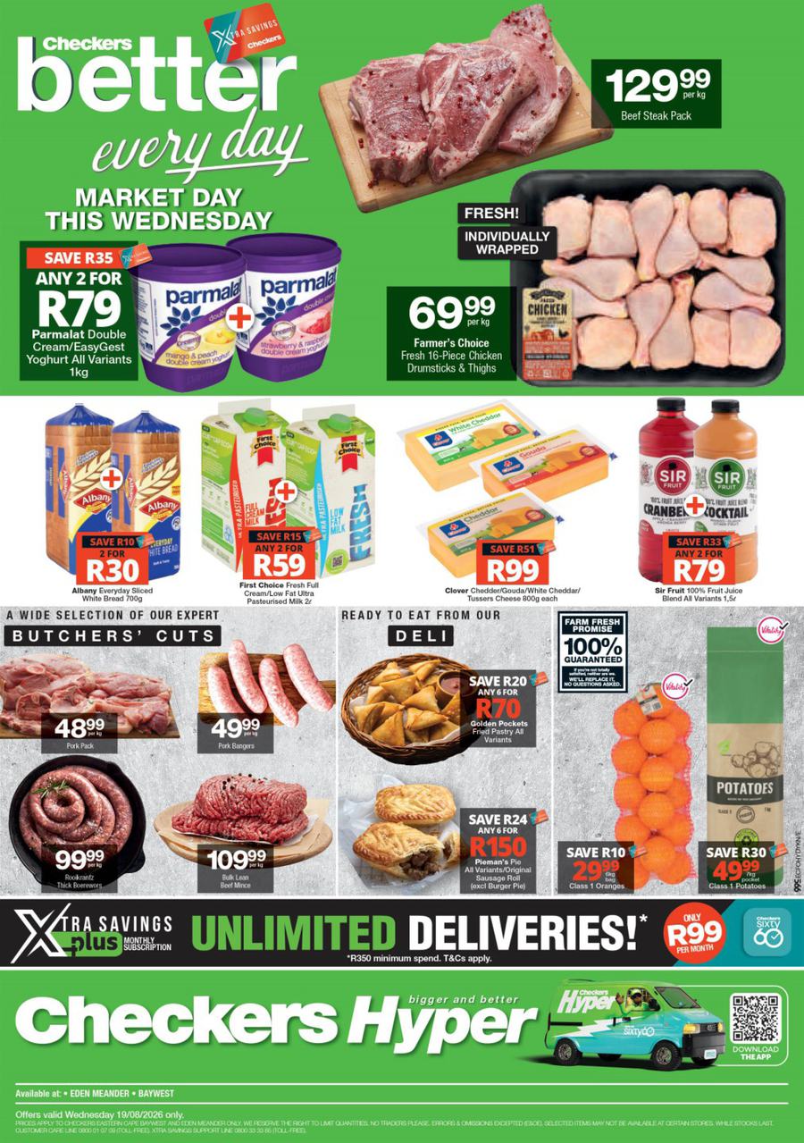 Checkers Hyper Eastern Cape : Better Everyday (19 August 2026 ONLY)
