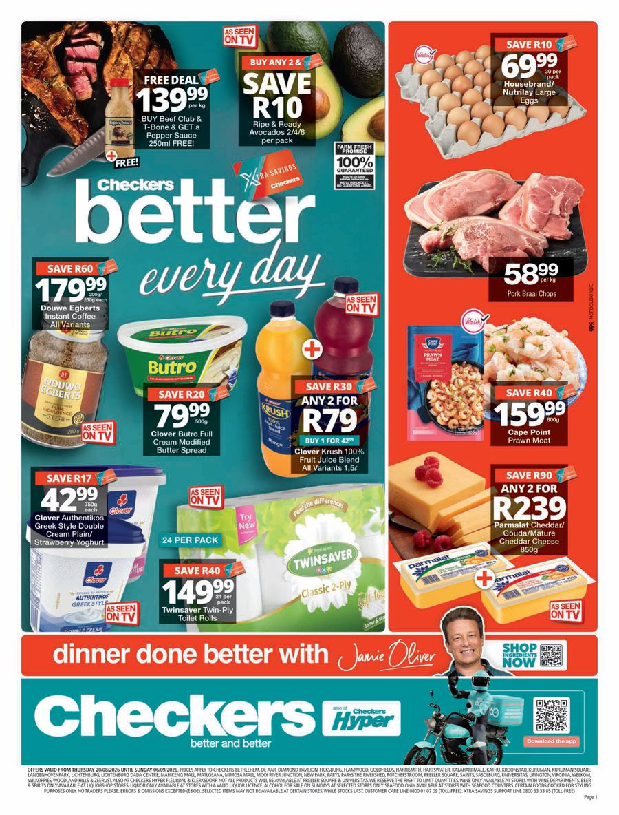 Checkers Northern Cape : Better Every Day (20 August - 06 September 2026)